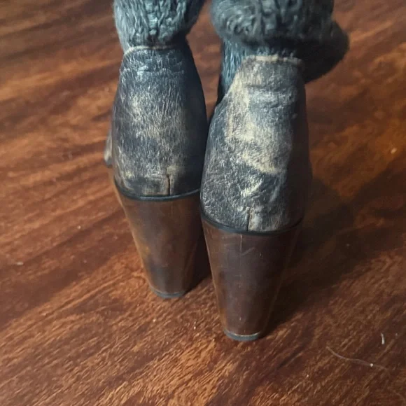 Bed Stu Wedge Boots - Picture 8 of 10